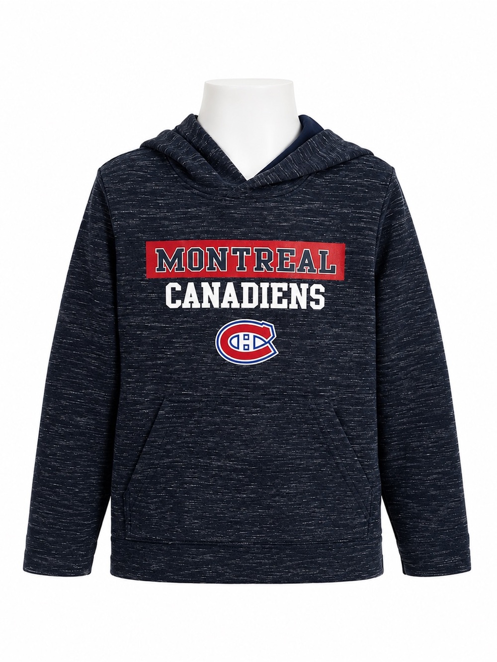 Size XS (4/5) Montreal Canadiens NHL Kids Pullover Hoodie Navy Hockey Sweatshirt